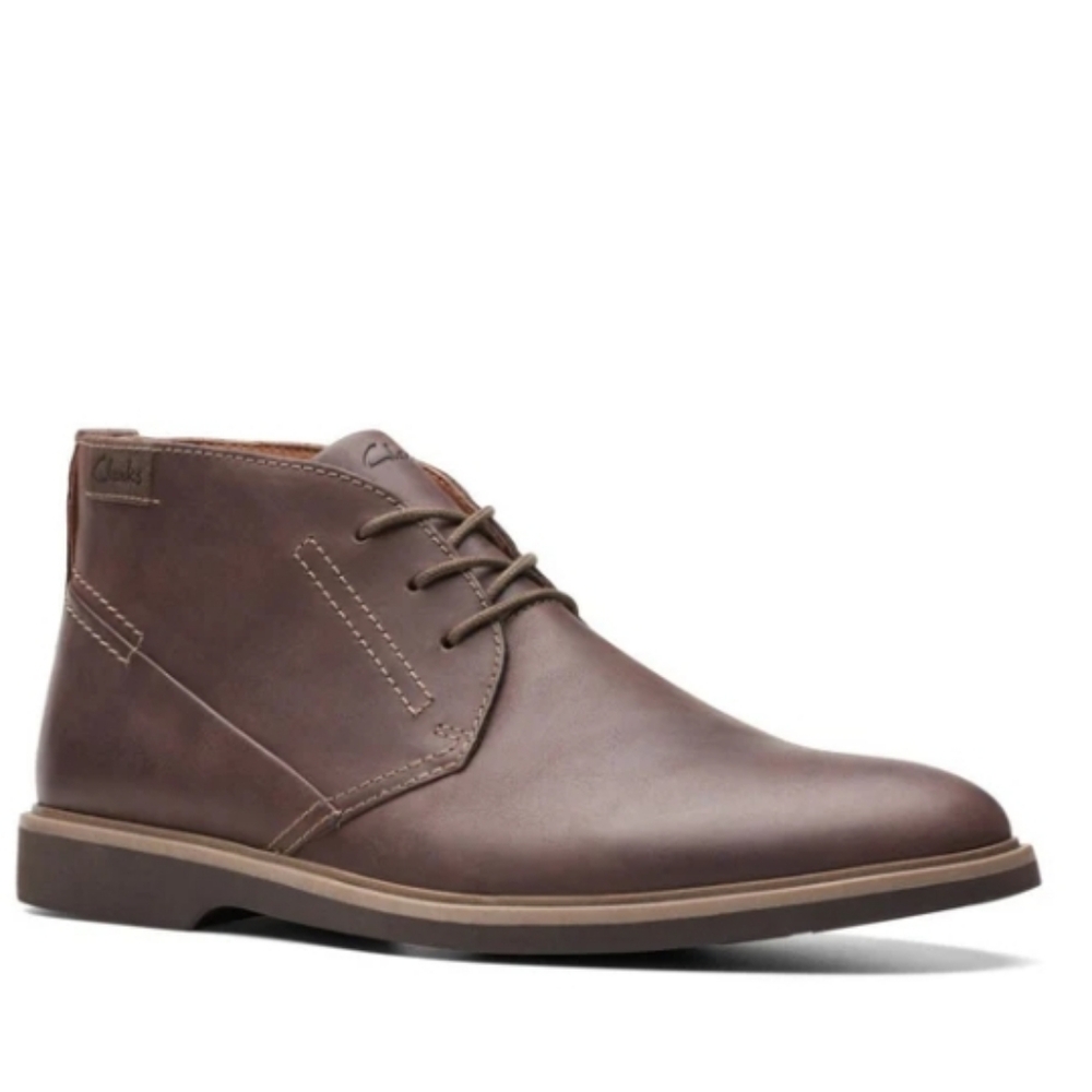 Clarks Originals Malwood Top Chukka Boots Leather Size 8.5 BROWN NEW IN BOX